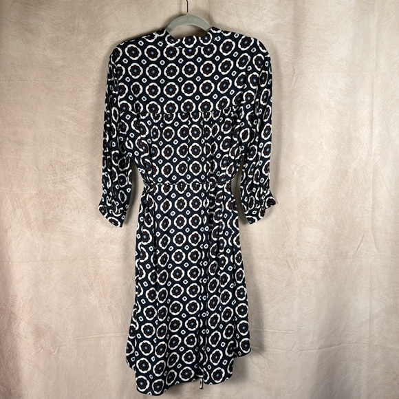 Marc O'Polo Button-Down Shirt Dress Geometric Work Office Sustainable Preppy 4 - Picture 6 of 12